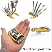 11 In 1 MTB Road Bike Bicycle multifunctional Mini Repair Folding Tools